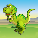 Dinosaurussen Spel Kinderen Icon