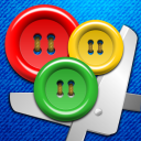 Botones y Tijeras Icon