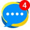 Messenger-app, Light All-in-One, Live gratis chat