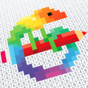 Pixel Art - Kleuren op nummer Icon