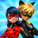 Miraculous Ladybug & Gato Noir Icon