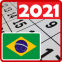 Calendário Brasil 2021 Grátis