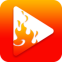 Fire Cooling Down Movie Player