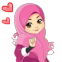 ?Симпатичные наклейки для девочек в хиджабе