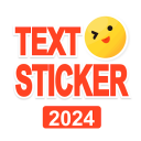 TextSticker 2024 WAStickerApps Icon