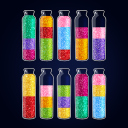Color: Farben Füllen Flaschen Icon