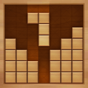 Holzblock-Puzzle Icon