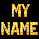 3D Mein Name Live Wallpaper Icon