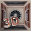3D Wallpaper Clock Widget HD