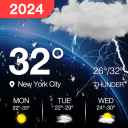 지역 일기 예보-정확한 날씨 및 경고 Icon