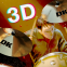 DrumKnee Batería en 3D