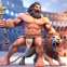 Gladiator Heroes: Jogo de luta